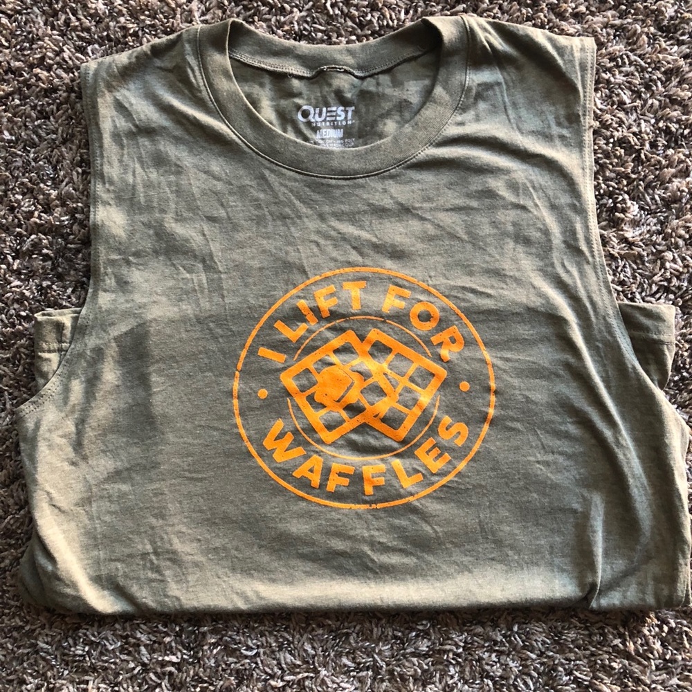 Lift For Waffles Muscle Tee
